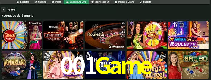 001Game bet